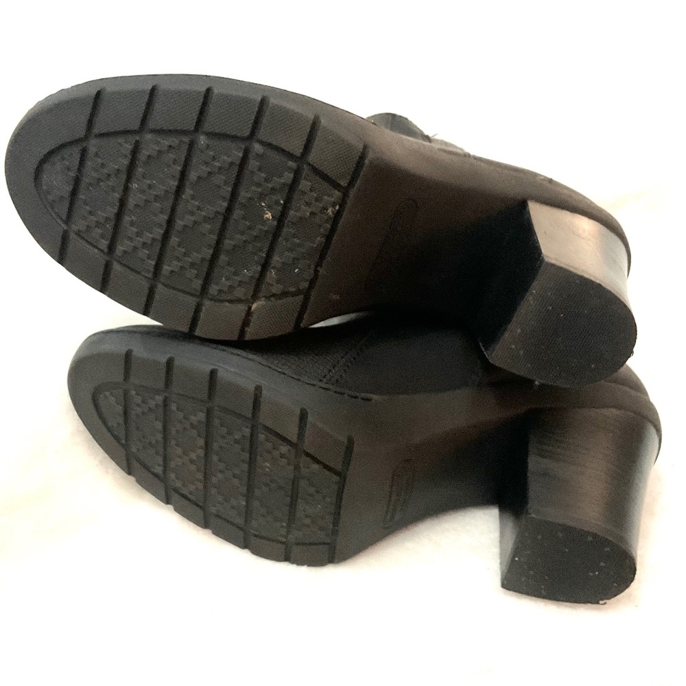BLACK BARE TRAPS DASHA SLIP ON COMFORT POSTURE PLUS CHELSEA ANKLE BOOT SZ 10 - Picture 12 of 12